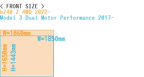 #bZ4X Z 4WD 2022- + Model 3 Dual Motor Performance 2017-